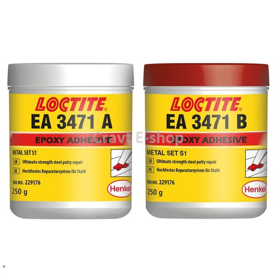 Loctite 3471 500G Epoxidové lepidlo - kovem plněné